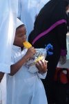 A youngster at the Laingville, St Helena Bay, Mīlād al-Nabī Celebrations of 23 November 2019.JPG