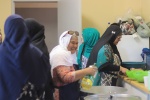 ajja Gadija Adams, Ḥajja Amina Omar and Ḥajja Suraya Adams at the Laingville Mīlād al-Nabī Celebrations of 23 November 2019.JPG