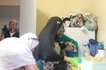 ajja Gadija Adams, Ḥajja Suraya Adams and Ḥajja Amina Omar at the Laingville, Mīlād al-Nabī Celebrations of 23 November 2019.JPG