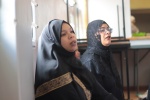 ajja Gaironesa Ganief and Ḥajja Shaamielah Abrahams at the Laingville Mīlād al-Nabī Celebrations of 23rd November 2019.JPG