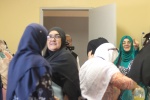 ajja Latiefa Abrahams and Ḥajja Amina Omar at the Laingville, St Helena Bay, Mīlād al-Nabī Celebrations of 23 Nov 2019.JPG