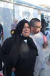 ajja Latiefa Isaacs and Thaabit Basardien at the Laingville, St Helena Bay, Mīlād al-Nabī Celebrations of 23 November 2019.JPG