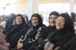 ajja Nawaal Waggie, Ḥajja Nazli Salasa, Ḥajja Fatima Sedick and Ḥajja Siehaam Mohammed at the Laingville, St Helena Bay, Mīlād.JPG
