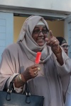 ajja Rashieda Manie at the Laingville, St Helena Bay, Mīlād al-Nabī Celebrations of 23 November 2019.JPG