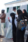 ajja Zainab Isaacs and Ḥajja Aziza Adams at the Laingville, St Helena Bay, Mīlād al-Nabī Celebrations of 23 November 2019.JPG