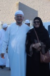 Hajjī Abdul Hamied Mohammed and Ḥajja Siehaam Mohammed at the Laingville, St Helena Bay Mīlād al-Nabī Celebrations of 23 November 2019.JPG