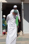 Hajjī Ebrahim Ganief and Hajjī Taalieb Ganief at the Laingville, St Helena Bay, Mīlād al-Nabī Celebrations of 23 November 2019.JPG