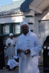 Hajjī Faghmie Jacobs at the Laingville, St Helena Bay, Mīlād al-Nabī Celebrations of 23 November 2019.JPG