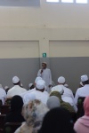 Hajjī Fuad Minaar speaks at the Laingville, St Helena Bay, Mīlād al-Nabī Celebrations of 23 November 2019.JPG