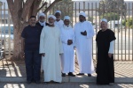 Hajjī Goesyn Jakoet, Adley da Costa and a few Jamaa’ah males at the Laingville St Helena Bay Mīlād al-Nabī Celebrations of 23 November 2019.JPG