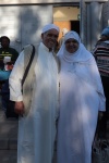 Hajjī Ismail Shira and Ḥajja Faiza Shira at the Laingville, St Helena Bay, Milad al-Nabi Celebrations of 23 November 2019.JPG