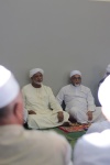 Hajjī Mogamat Faiz Adams and Adley da Costa at the Laingville St Helena Bay Mīlād al-Nabī Celebrations of 23 November 2019.JPG