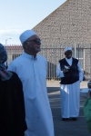 Hajjī Mogammad Ganief Wagiet and Hajjī Mogammad al-Amien Bardien at the Laingville, St Helena Bay, Mīlād al-Nabī Celebrations of 23 November 2019.JPG