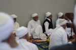 Hajjī Mohammed Faaiz Adams, Hajjī Riedwaan Achmat & Hajjī Ismail Solomon at the Laingville Mīlād al-Nabī Celebrations 23 No 2019.JPG