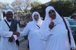 Hajjī Rashaad Meyer, Ḥajja Faldiela Meyer & Ḥajja Wardiyah Magerman at the Laingville Mīlād al-Nabī Celebrations of 23 Nov 2019.JPG