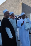 Hajjī Shadley Adams, Hajjī Mogamat Faiz Isaacs & Hajjī Achmat Fish at the Laingville, St Helena Bay, Mīlād al-Nabī Celebrations of 23 November 2019.JPG