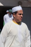 Hajjī Taalieb, Hajjī Ebrahim Ganief&Hajjī Mansur Geyer at the Laingville St Helena Bay Mīlād al-Nabī Celebrations of 23 Nov 2019.JPG