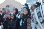 Madrassah girls at the Laingville, St Helena Bay, Mīlād al-Nabī Celebrations of 23 November 2019.JPG